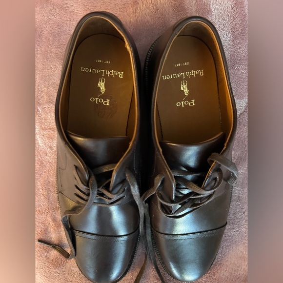 Polo by Ralph Lauren Men\'s Dark Brown Oxfords main image 4